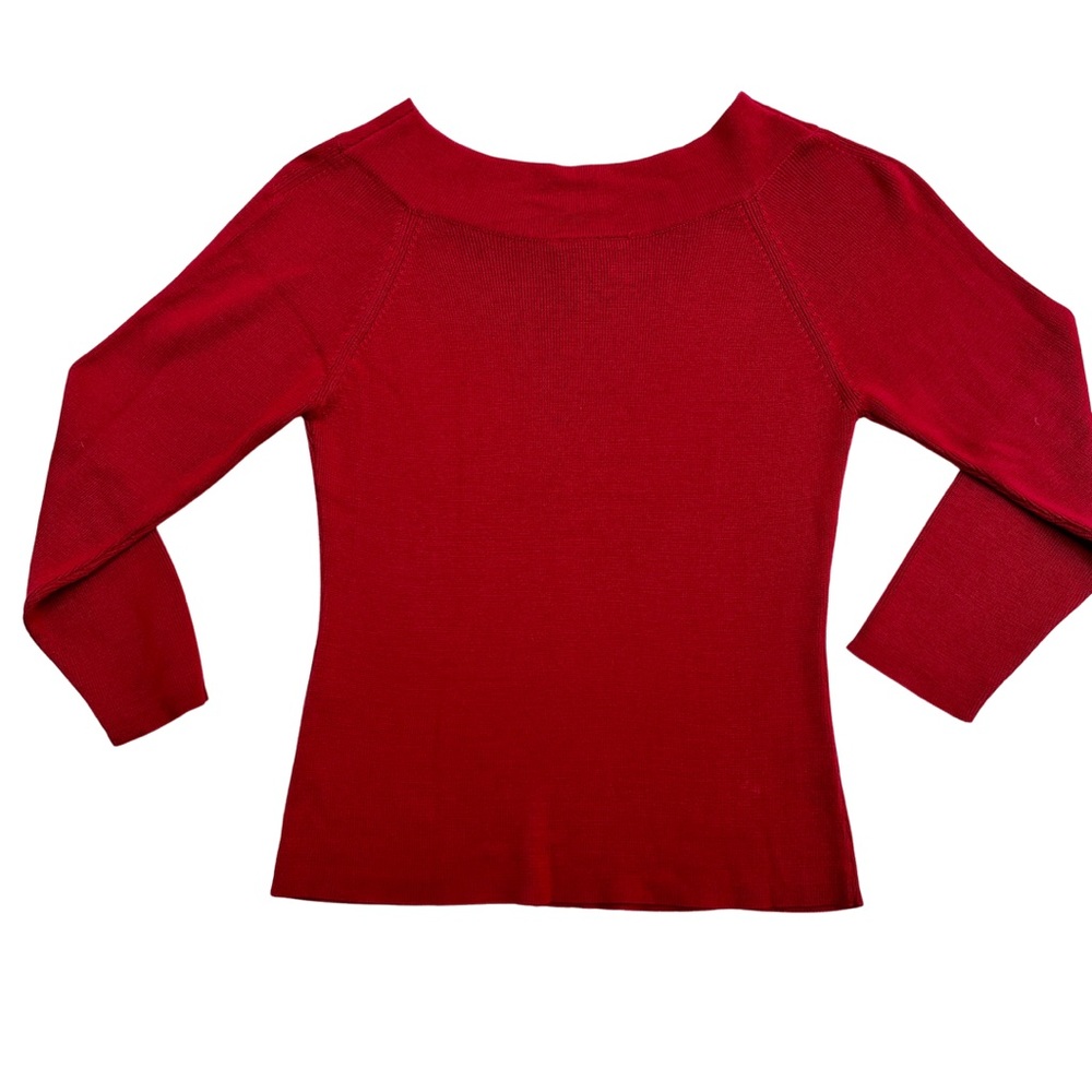 LOFT 100% Silk Knit Blouse - Size xs - Picture 2 of 6